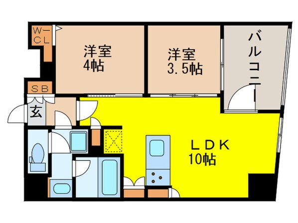 アーバネックス日本橋水天宮の物件間取画像